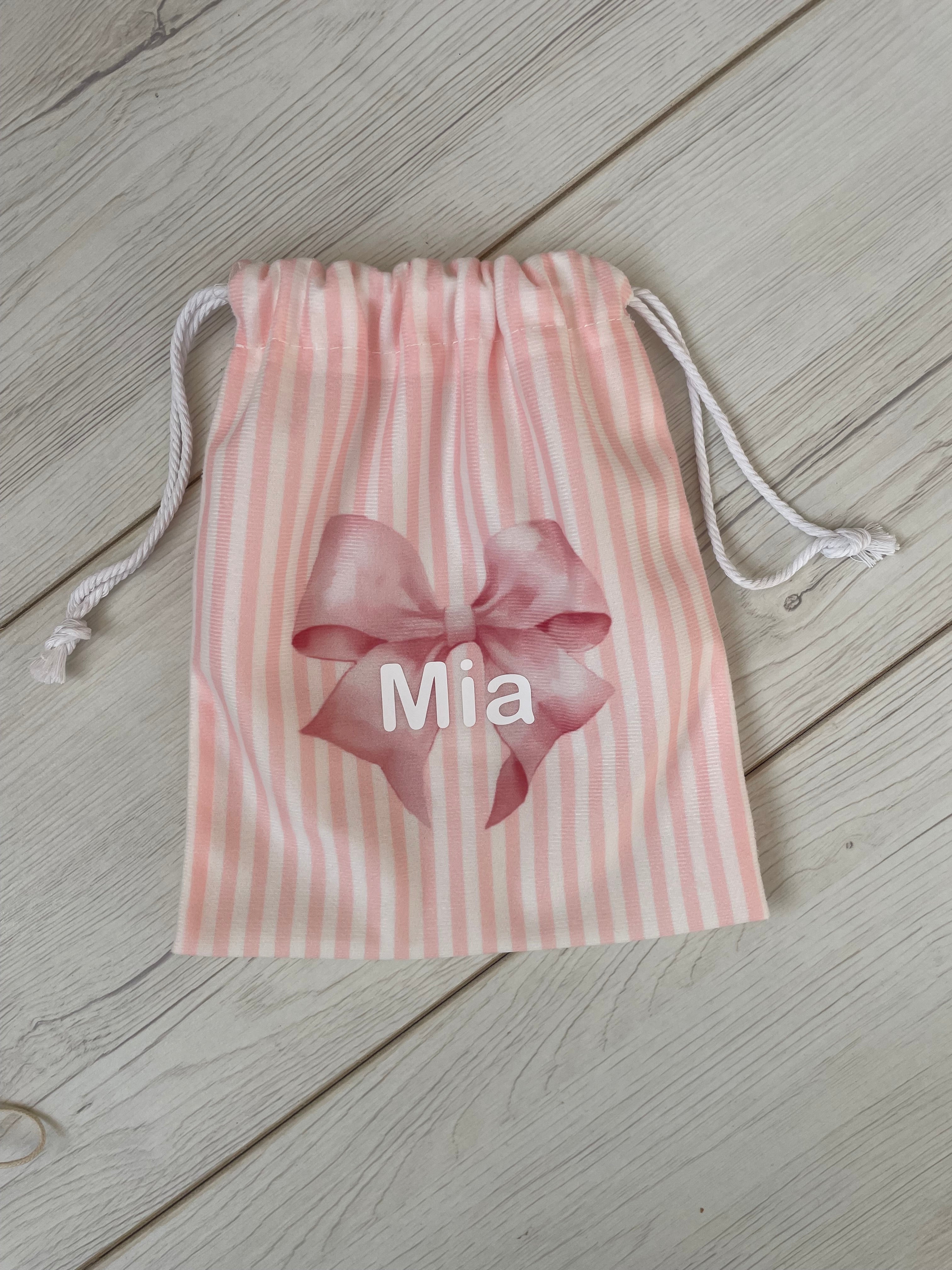 Bow vrećica za dječje papuče