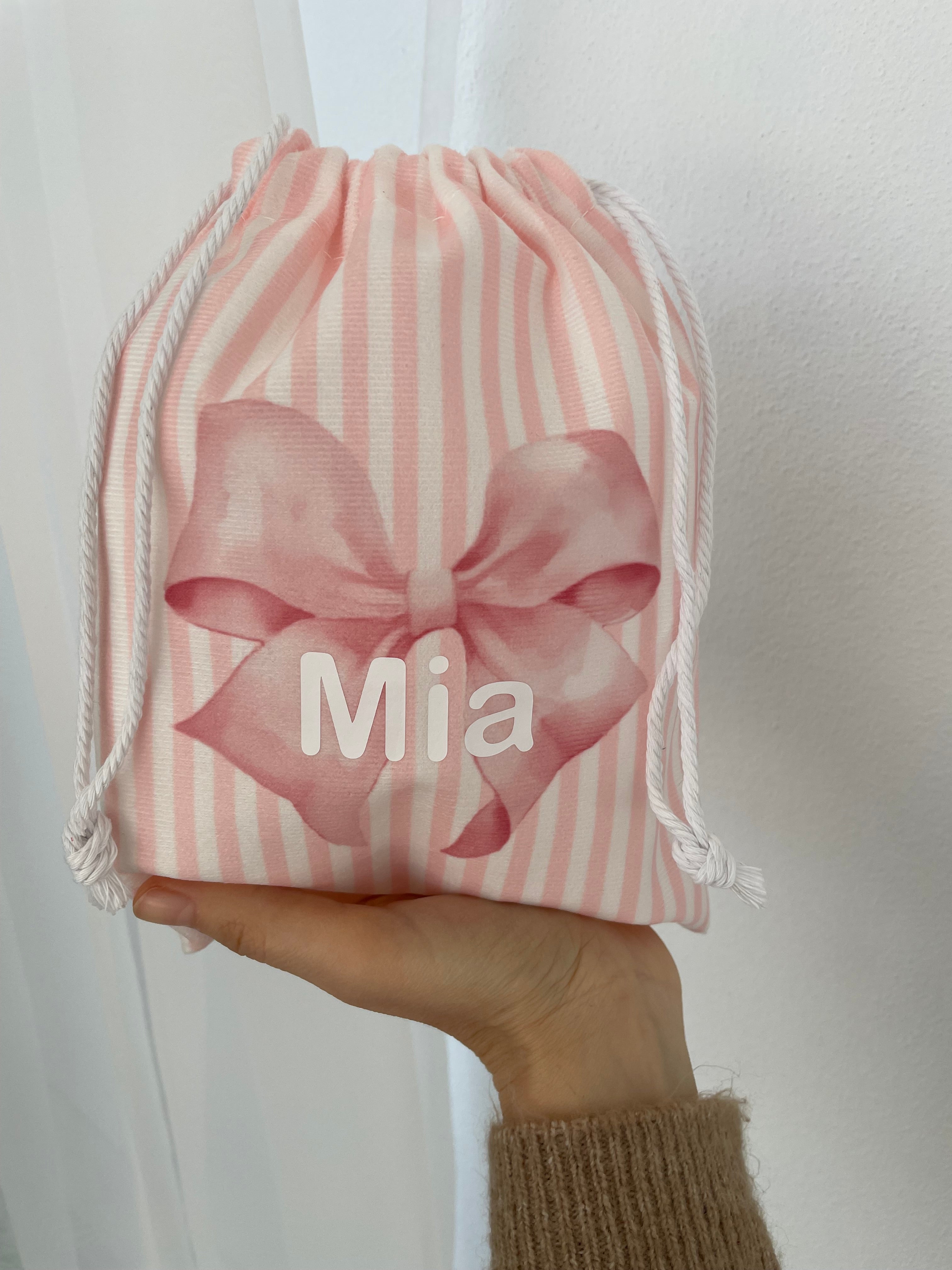 Bow vrećica za dječje papuče